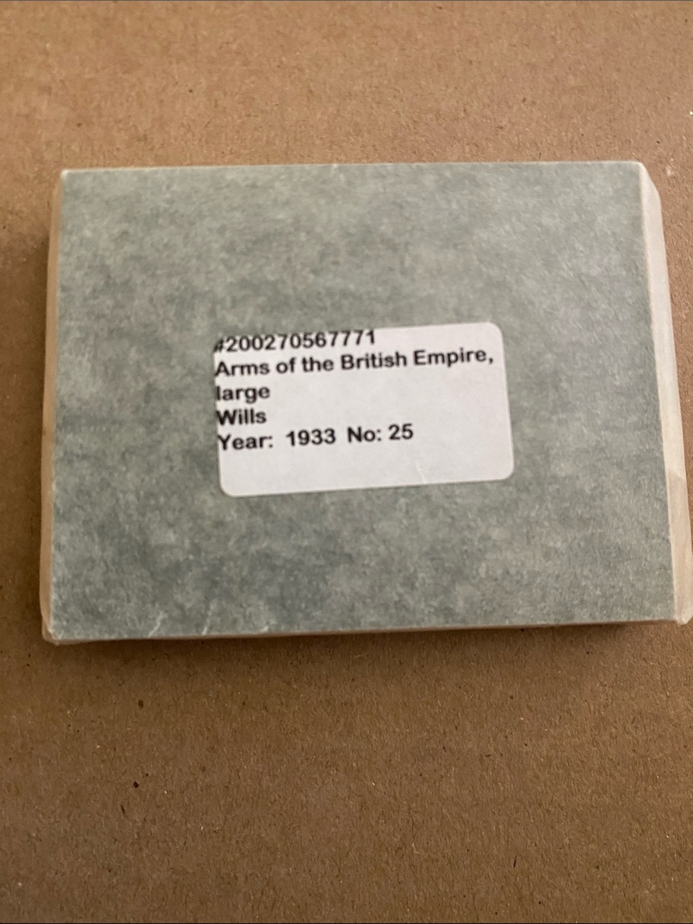 Wills's Cigarettes Card — Arms of The British Empire complete set